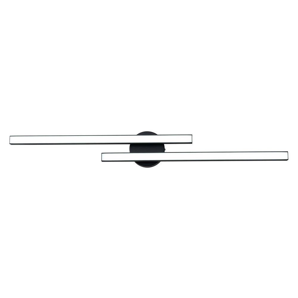 Montaje Semi Empotrado Minimalista de Tira LED de 2 Luces