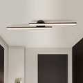 Montaje Semi Empotrado Minimalista de Tira LED de 2 Luces