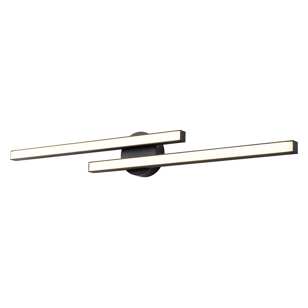 Montaje Semi Empotrado Minimalista de Tira LED de 2 Luces
