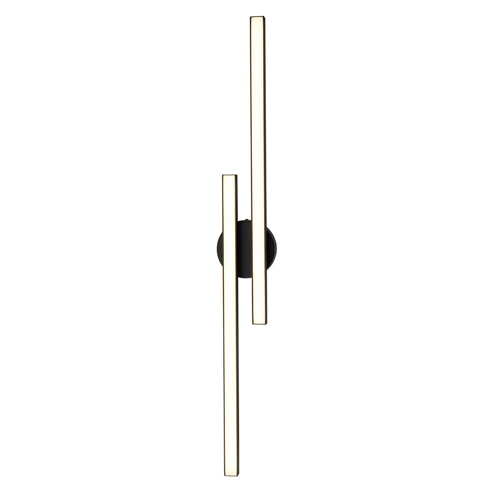 Montaje Semi Empotrado Minimalista de Tira LED de 2 Luces