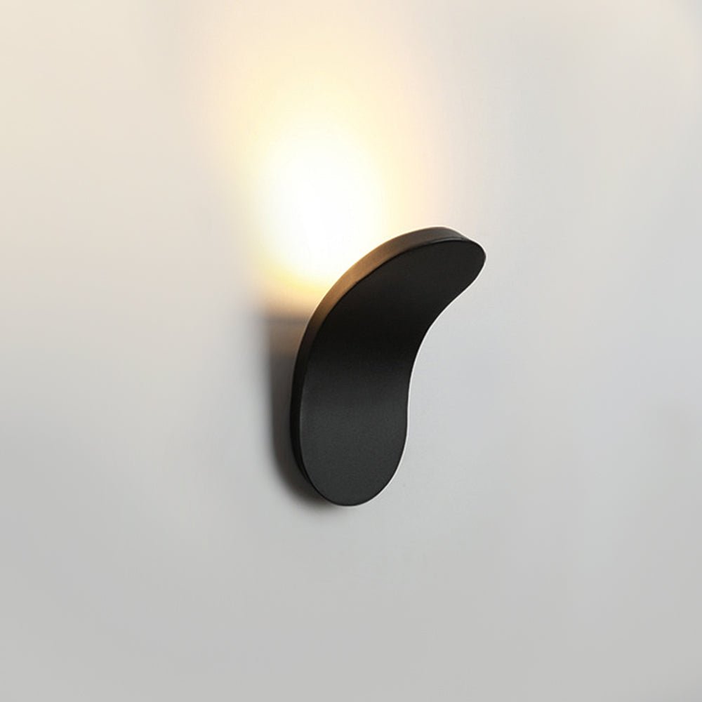 Aplique de Pared LED Curvado Minimalista para Cabecera