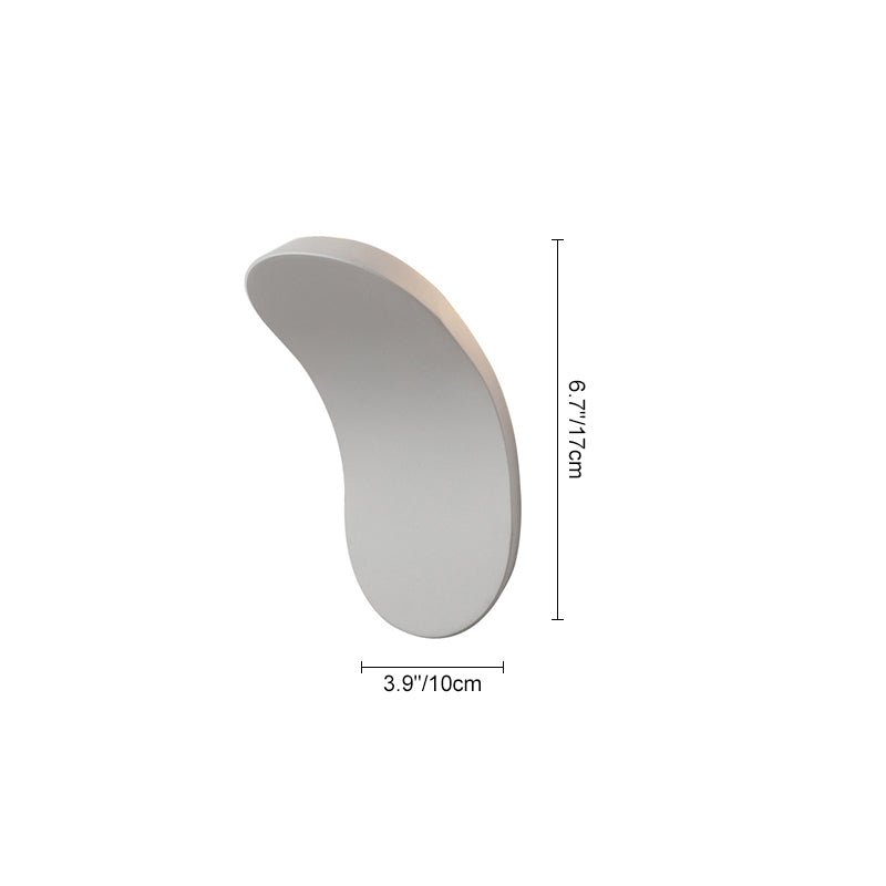 Aplique de Pared LED Curvado Minimalista para Cabecera