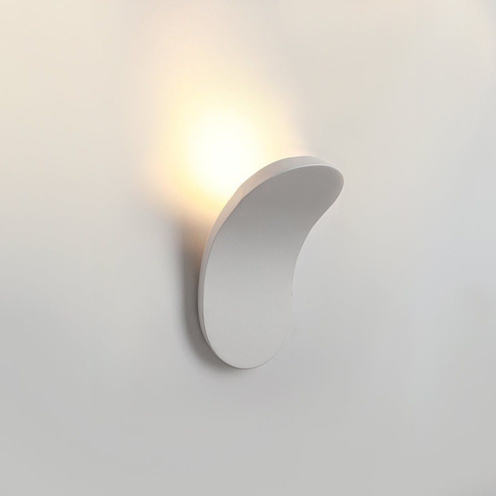Aplique de Pared LED Curvado Minimalista para Cabecera