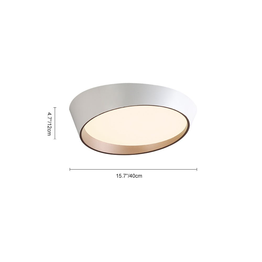 Luz de Techo Empotrada LED Minimalista en Ángulo