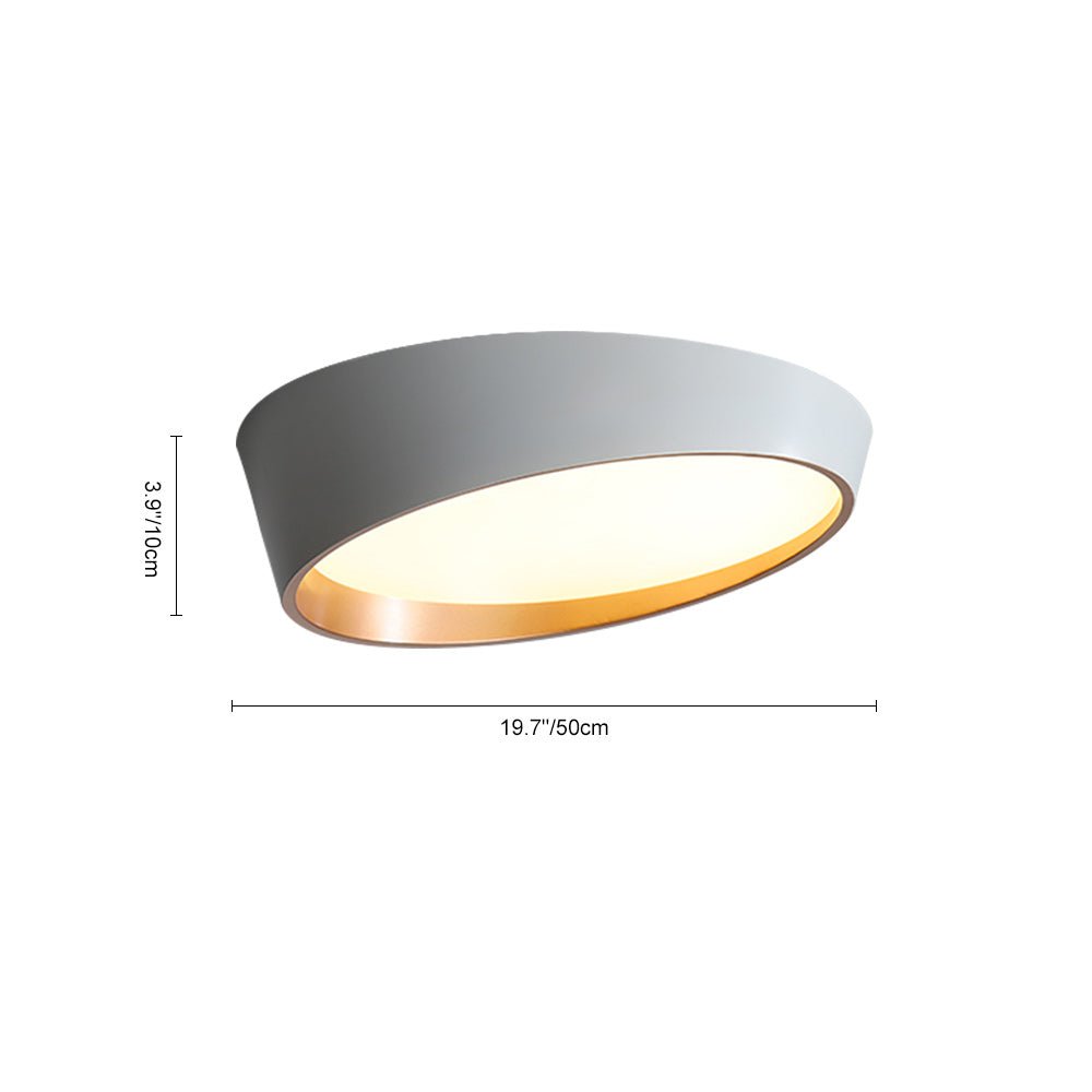 Luz de Techo Empotrada LED Minimalista en Ángulo