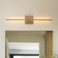 Luz de Pared Lineal LED Minimalista con Dosel Cuadrado