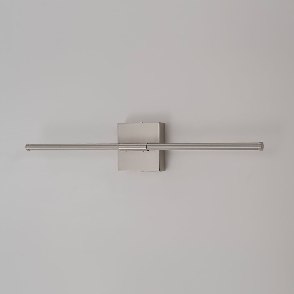 Luz de Pared Lineal LED Minimalista con Dosel Cuadrado