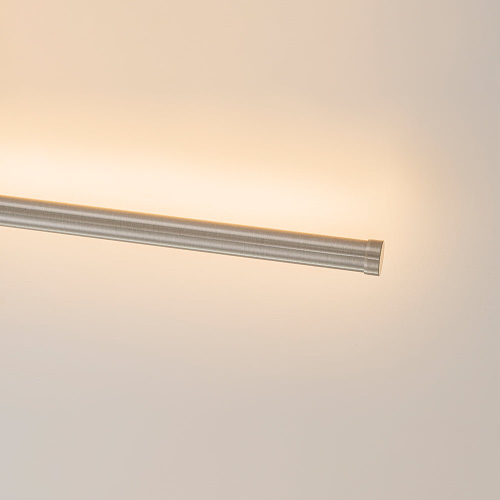 Luz de Pared Lineal LED Minimalista con Dosel Cuadrado
