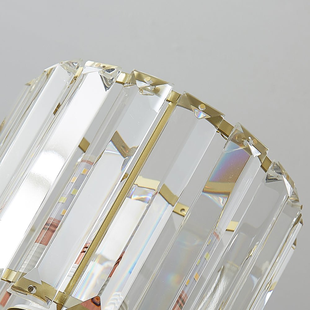 Moderna Lámpara de Techo Semi Empotrada de Cristal Mini de 1 Luz