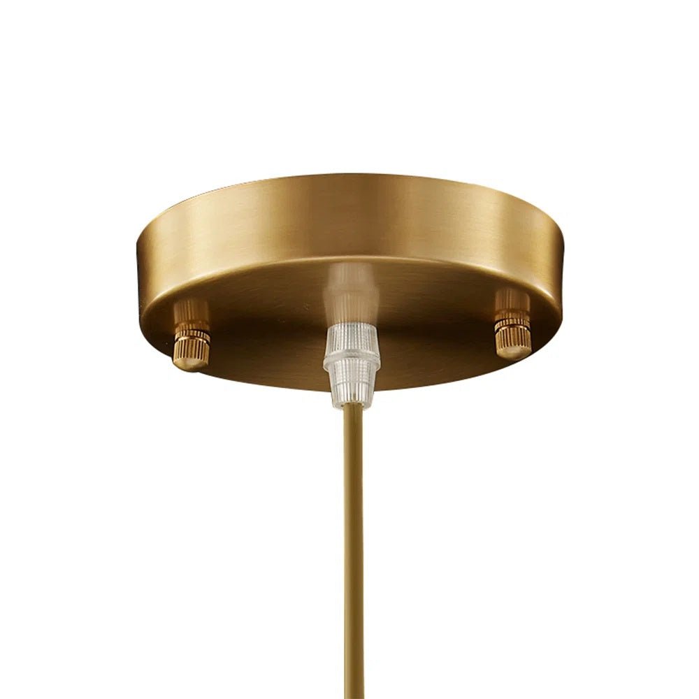 Moderno Colgante de Cristal de Vidrio Redondo de 1 Luz