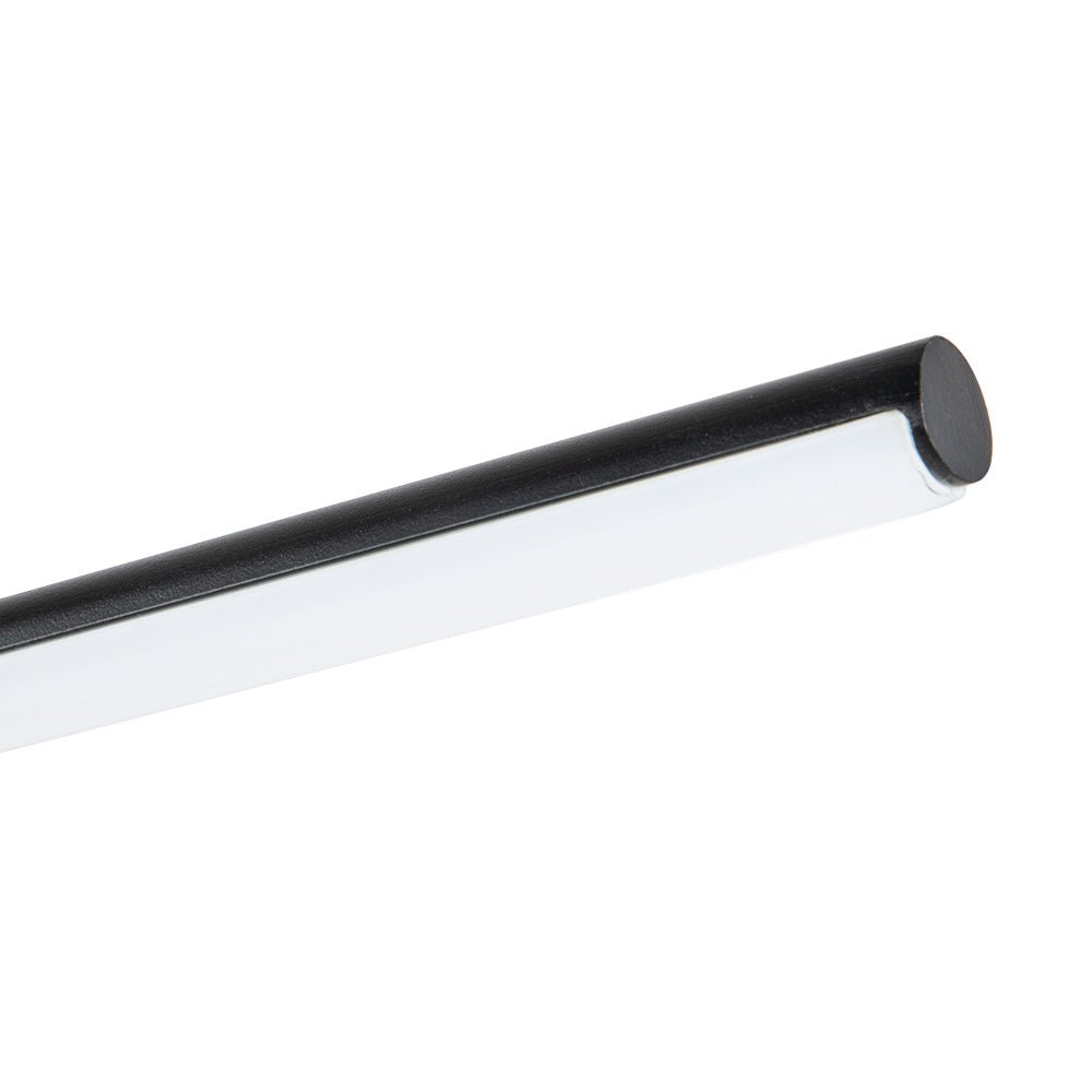 Moderna Lámpara de Espejo Lineal de LED de 2 Luces con Rayas en Luz Fría