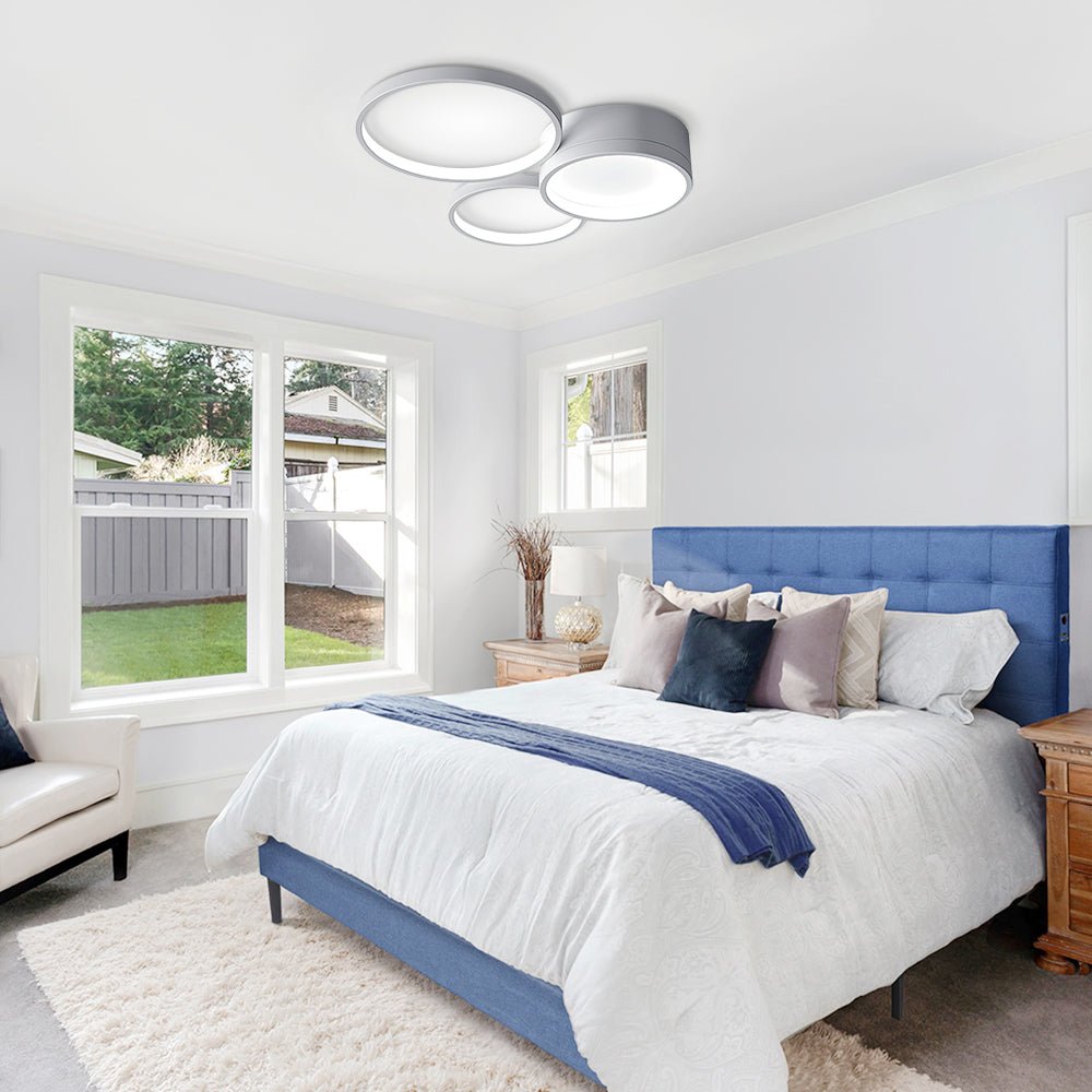 Montaje de Techo LED Dimmable en Forma de Círculo Moderno