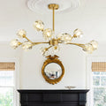 Moderno Lujoso Candelabro de Cristal Sputnik de 12 Luces