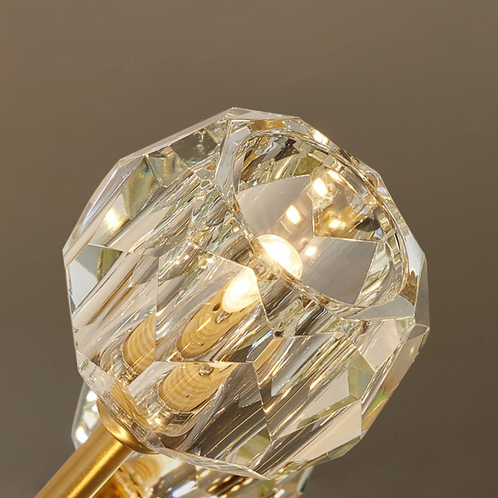 Moderno Lujoso Candelabro de Cristal Sputnik de 12 Luces