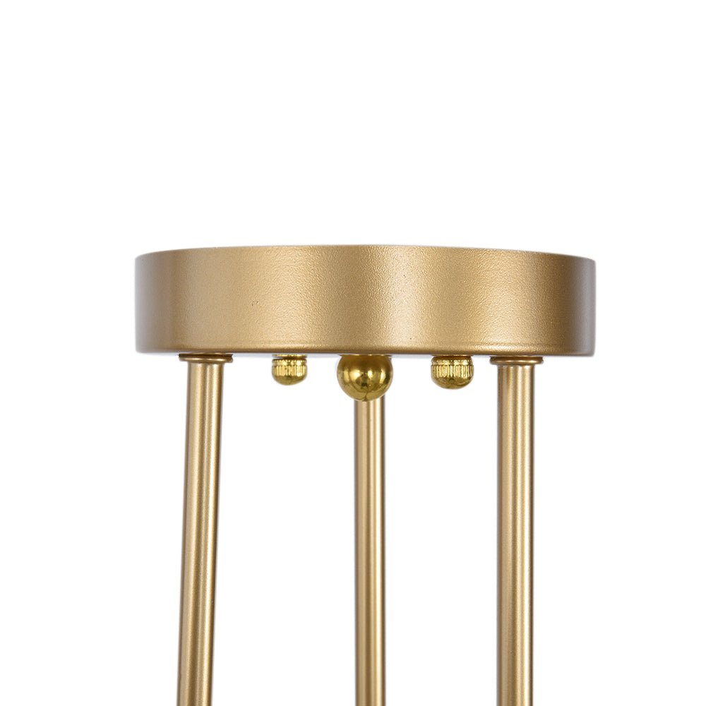 Moderno Semi Flush Mount Sputnik de 6 Luces Estilo Mid-Century