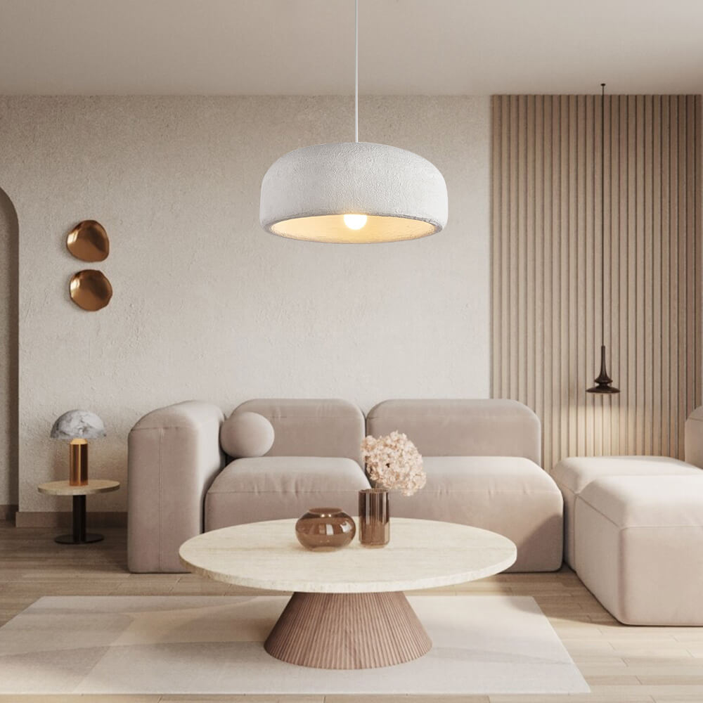 Lámpara Colgante Nublada Minimalista Moderna de 1 Luz para Comedor
