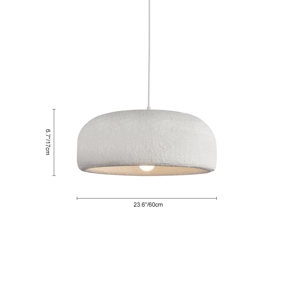 Lámpara Colgante Nublada Minimalista Moderna de 1 Luz para Comedor