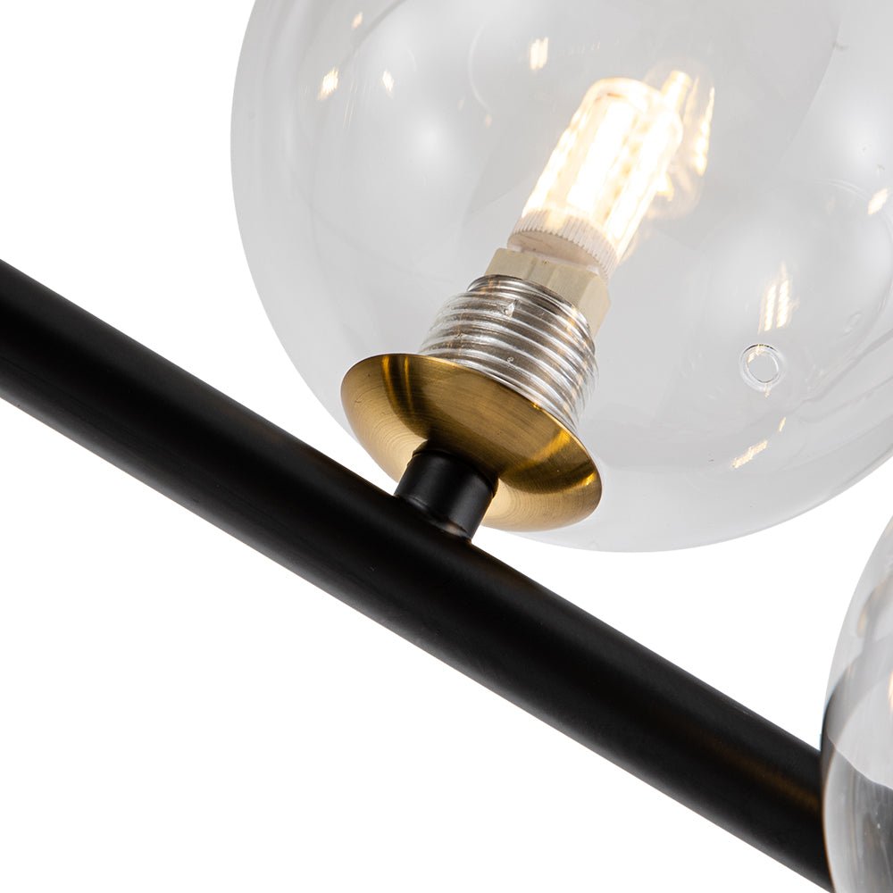 Iluminación Lineal Moderna Minimalista de 6 Luces