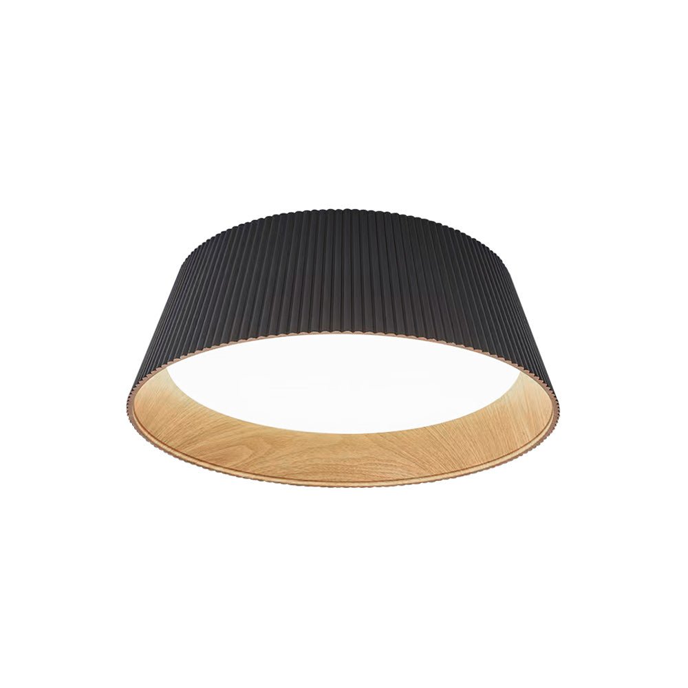 Luz de Techo LED Empotrada Cónica de Grano de Madera Moderna Minimalista