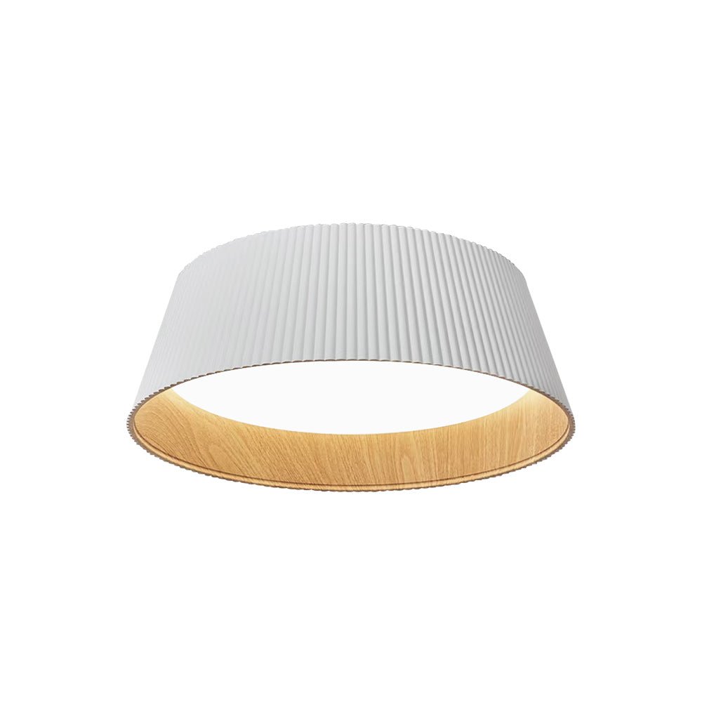 Luz de Techo LED Empotrada Cónica de Grano de Madera Moderna Minimalista