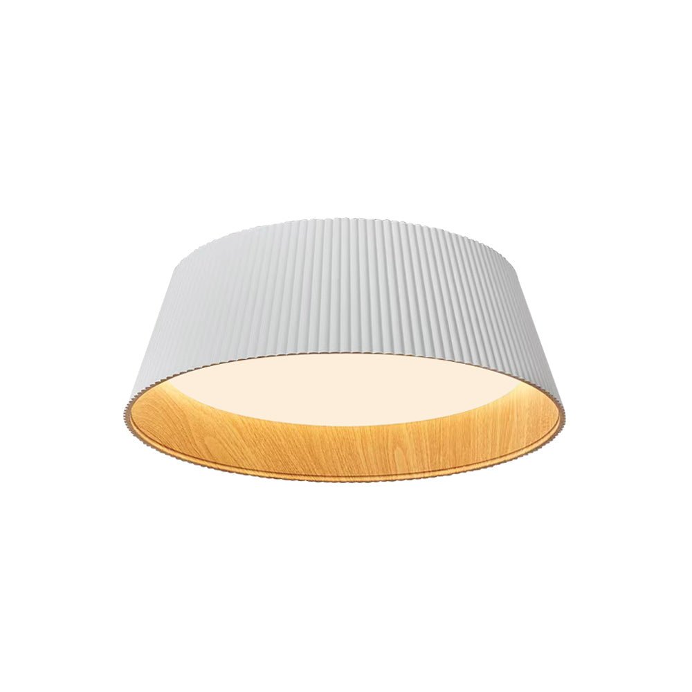 Luz de Techo LED Empotrada Cónica de Grano de Madera Moderna Minimalista