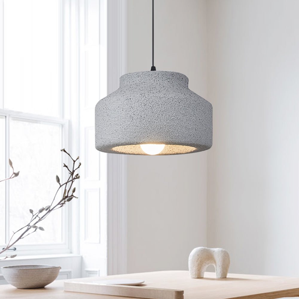 Luz Colgante Geométrica Wabi Sabi de 1 Luz Estilo Nórdico