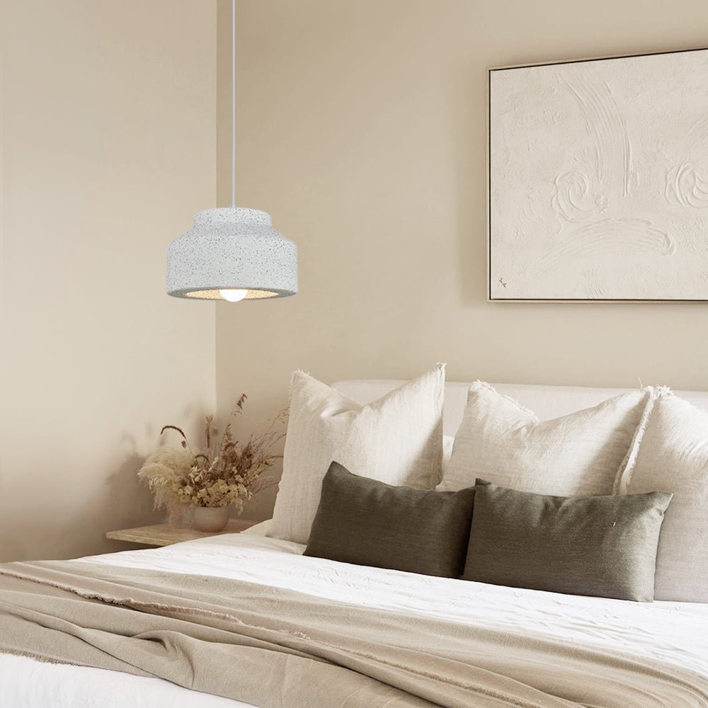 Luz Colgante Geométrica Wabi Sabi de 1 Luz Estilo Nórdico