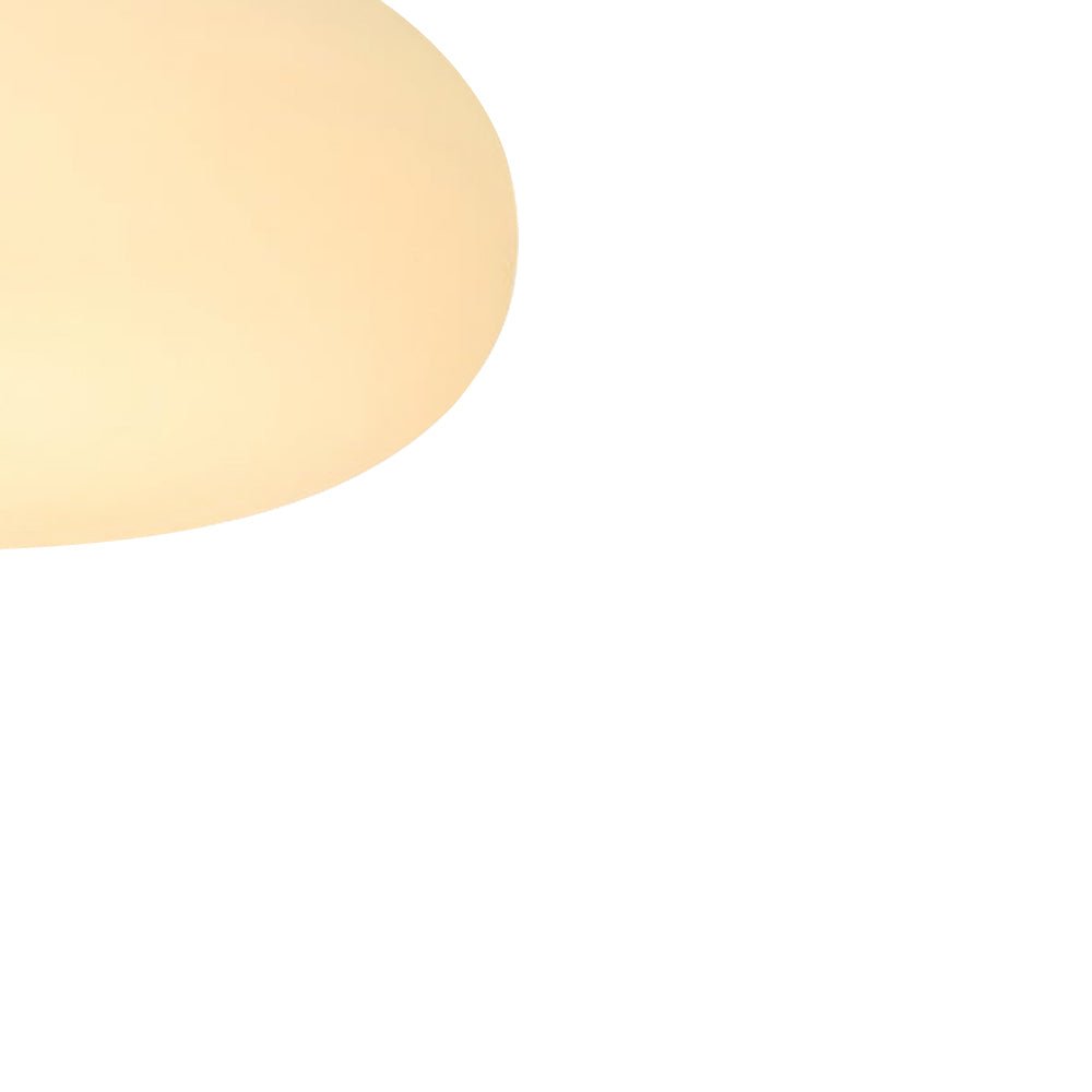 Luz de Techo Semi LED Dimmable en Tres Colores Diseño Hongo Crema Nórdica