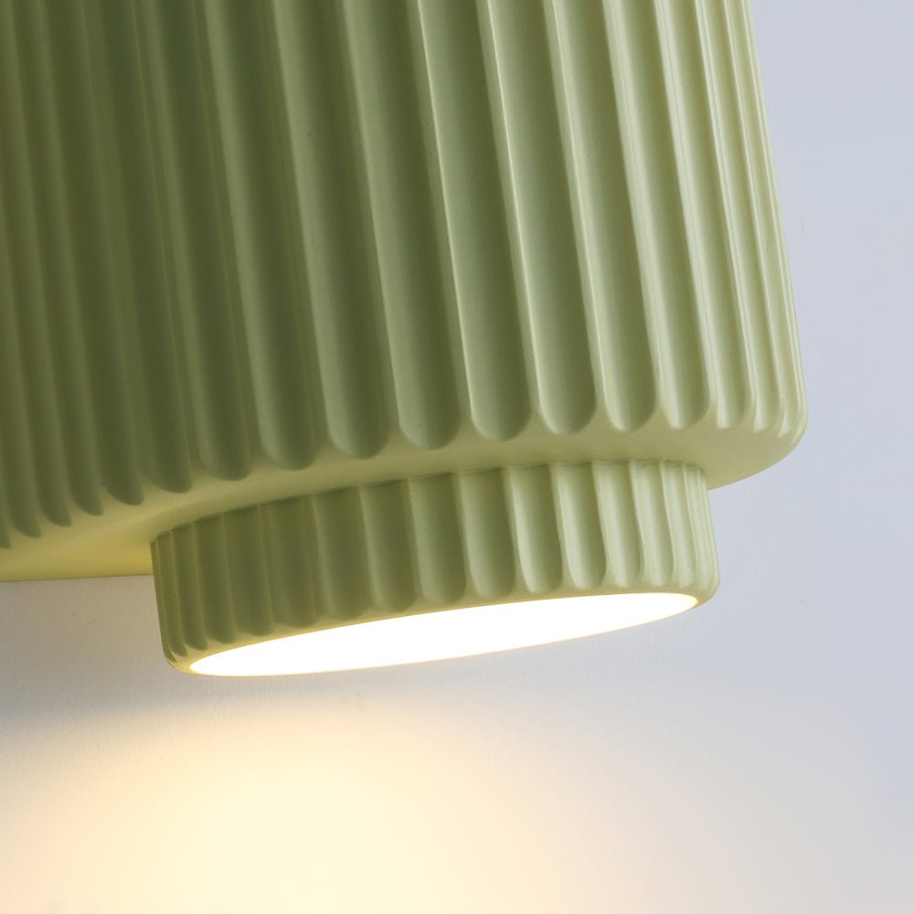 Luz de Pared de Capa Cilíndrica Estilo Nórdico de 1 Luz