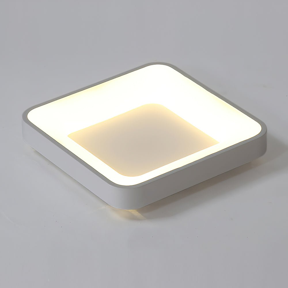 Luz de Techo Led Cuadrada Plana Nórdica