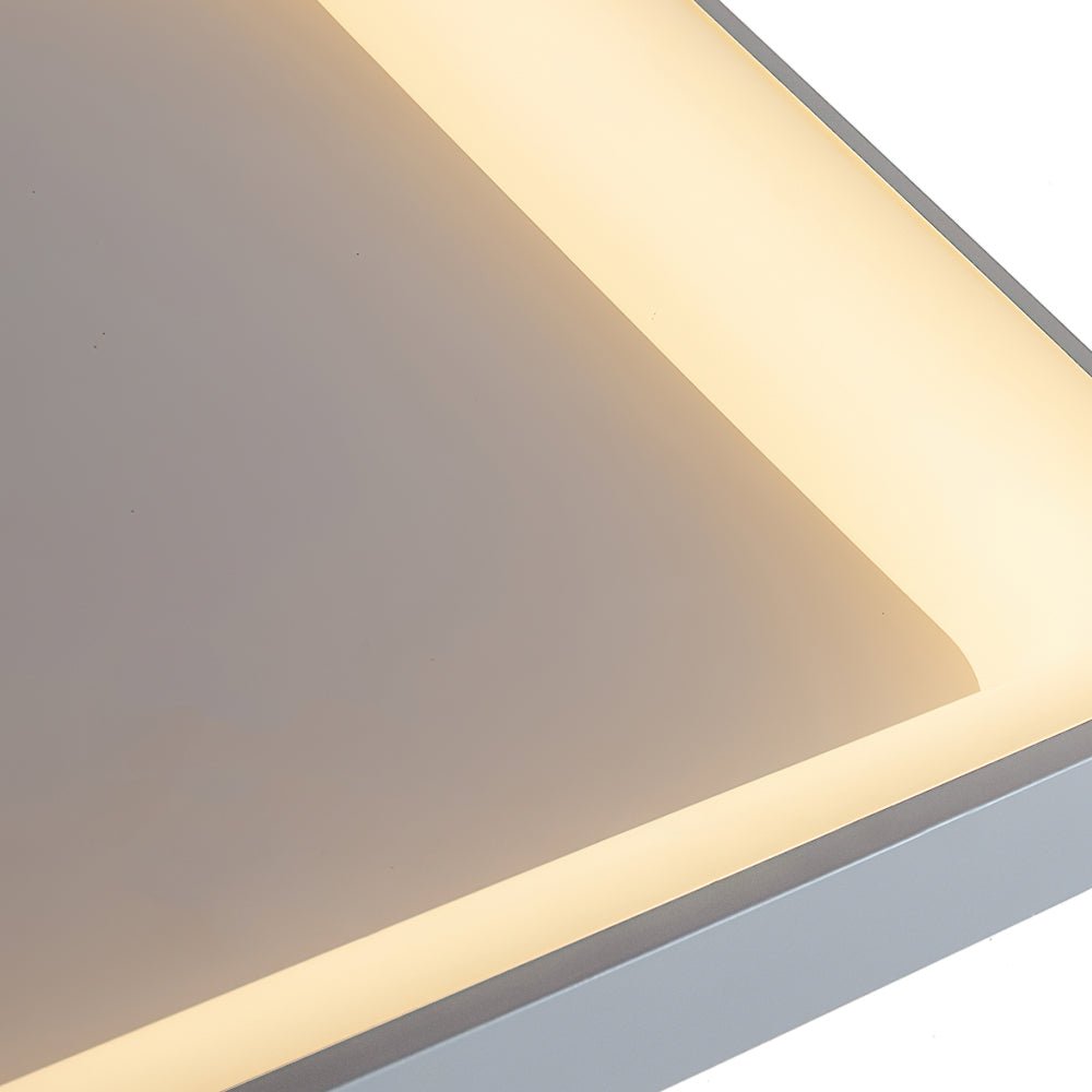 Luz de Techo Led Cuadrada Plana Nórdica