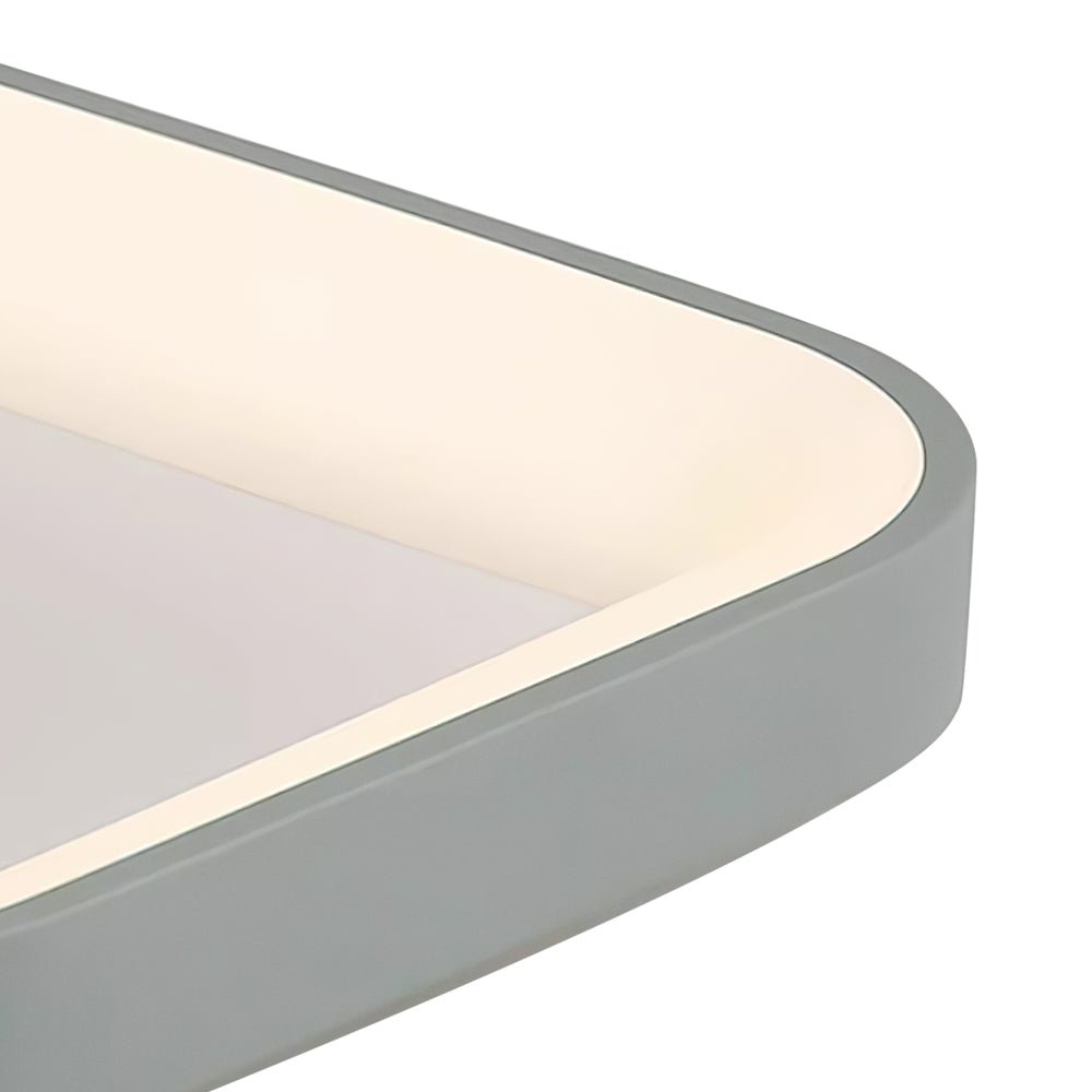 Luz de Techo Led Cuadrada Plana Nórdica
