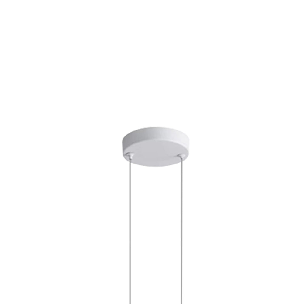 Lámpara Colgante Dome de Led con Acabado de Madera Nórdica