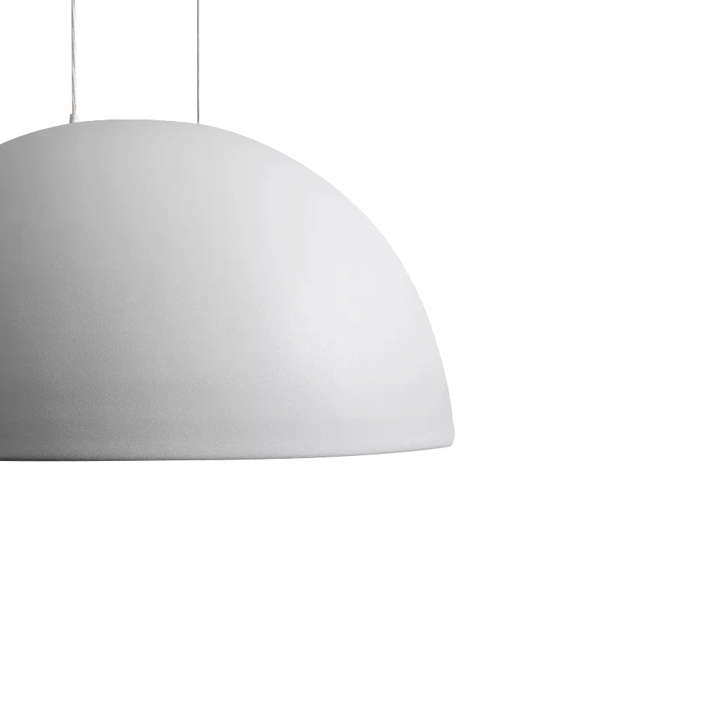 Lámpara Colgante Dome de Led con Acabado de Madera Nórdica