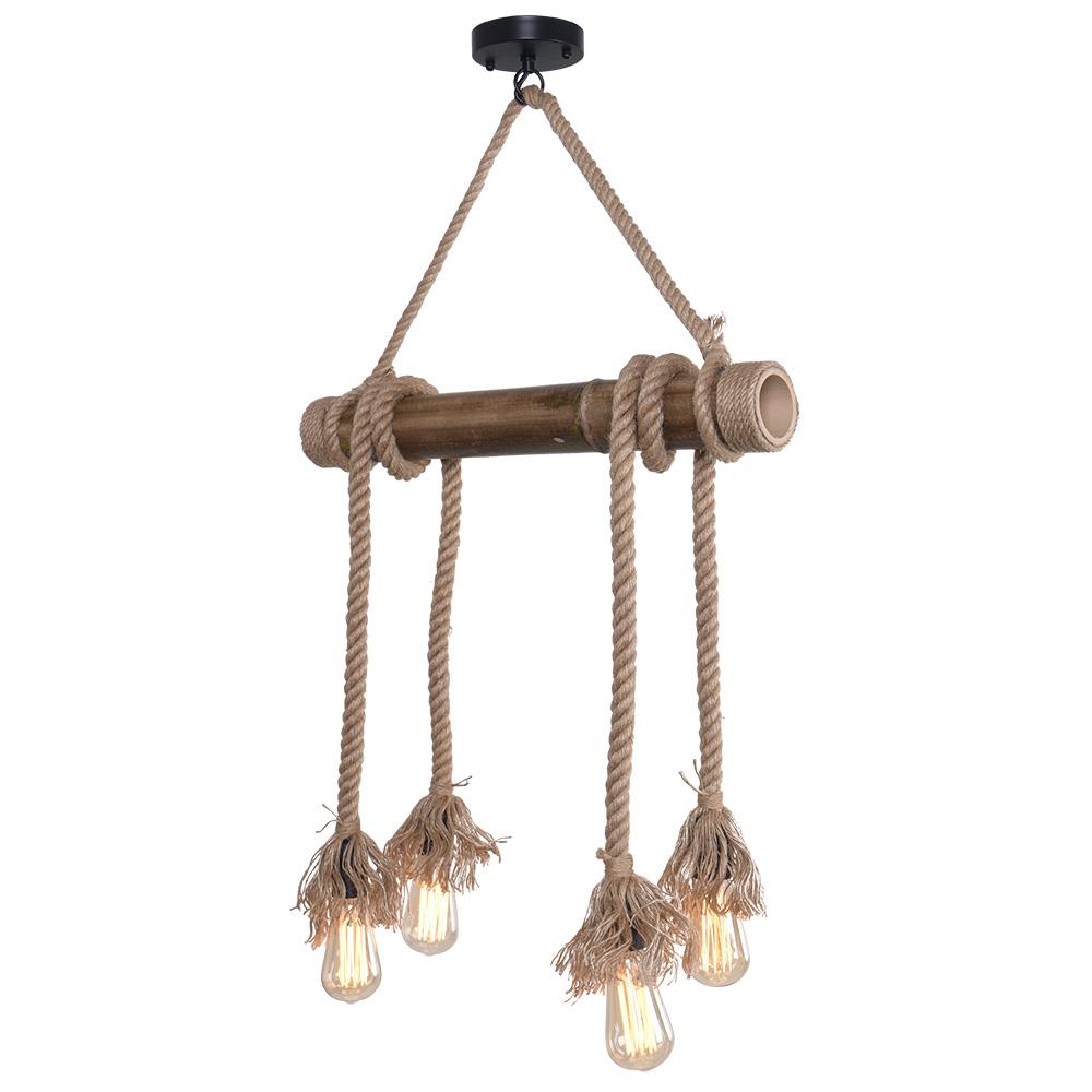 Luz de Cuerda Rústica de Granja