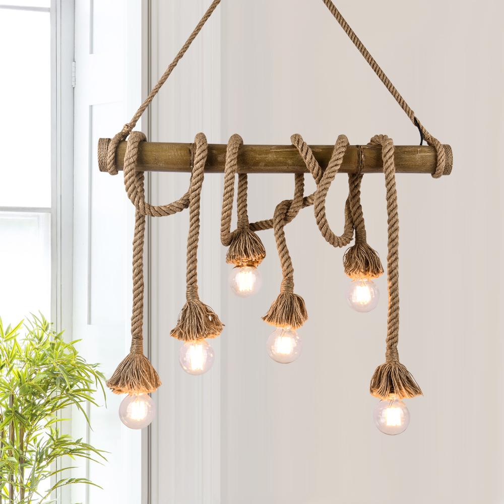 Luz de Cuerda Rústica de Granja