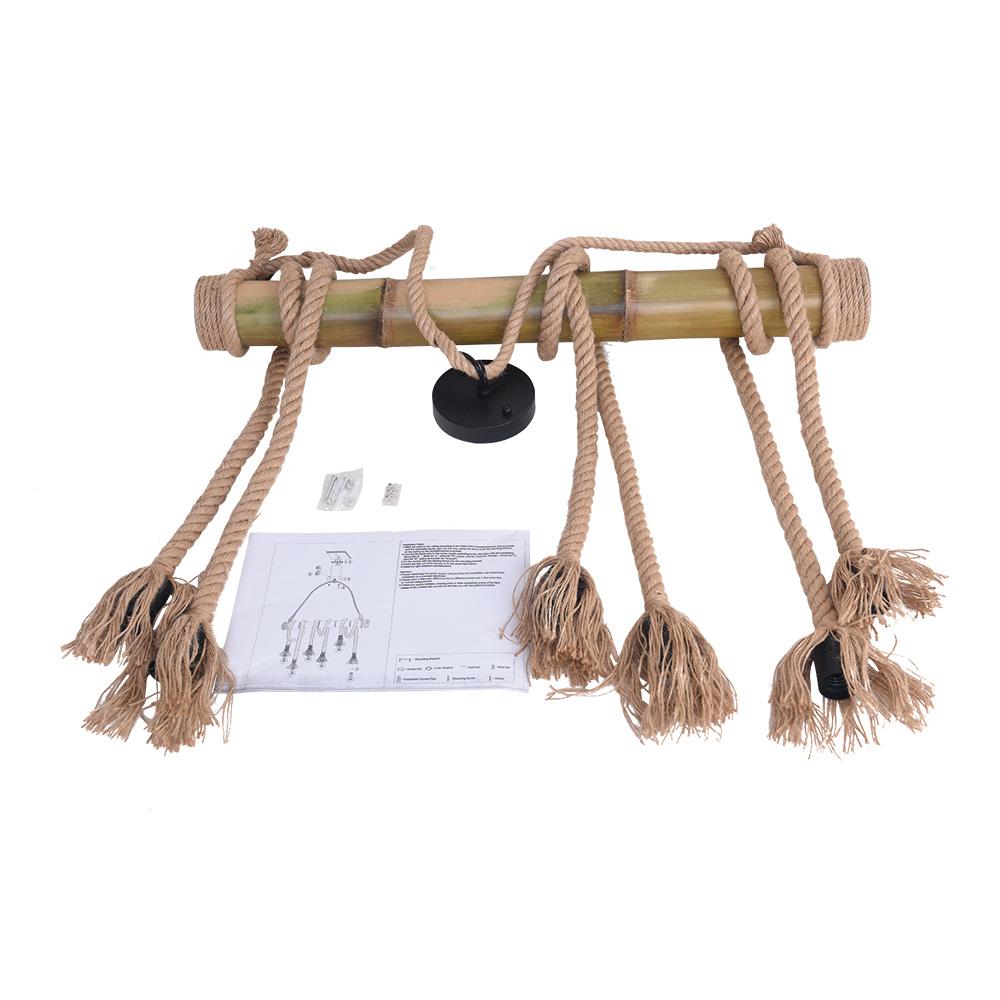 Luz de Cuerda Rústica de Granja