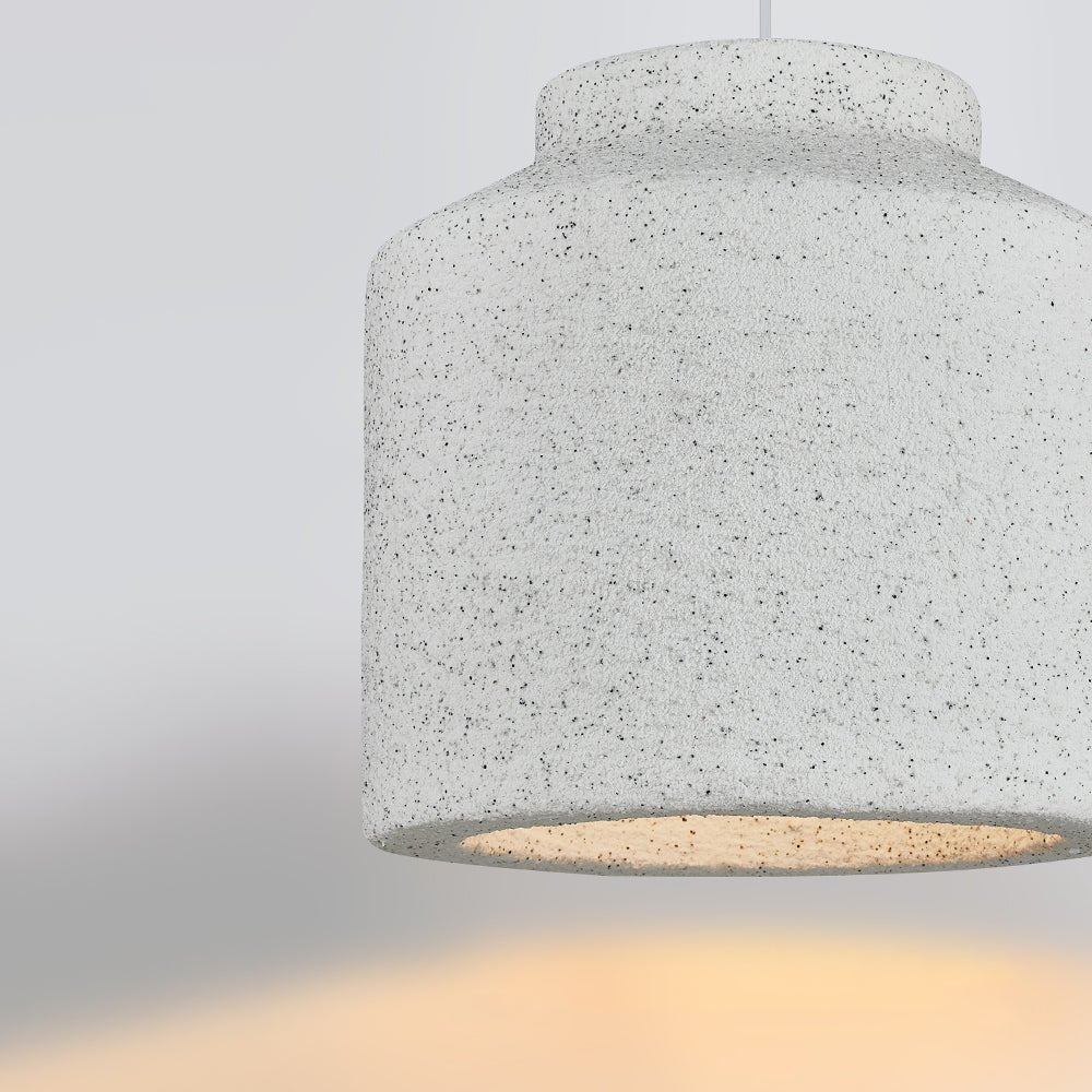 Lámpara Colgante Cilíndrica en Forma de Campana de 1 Luz para Dormitorio