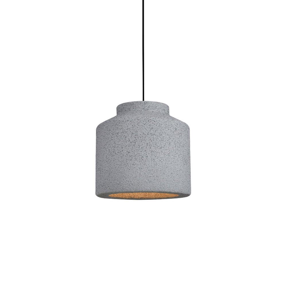 Lámpara Colgante Cilíndrica en Forma de Campana de 1 Luz para Dormitorio