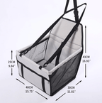 Silla de Auto para Mascotas Segura