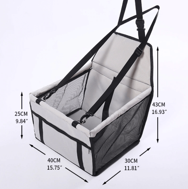 Silla de Auto para Mascotas Segura