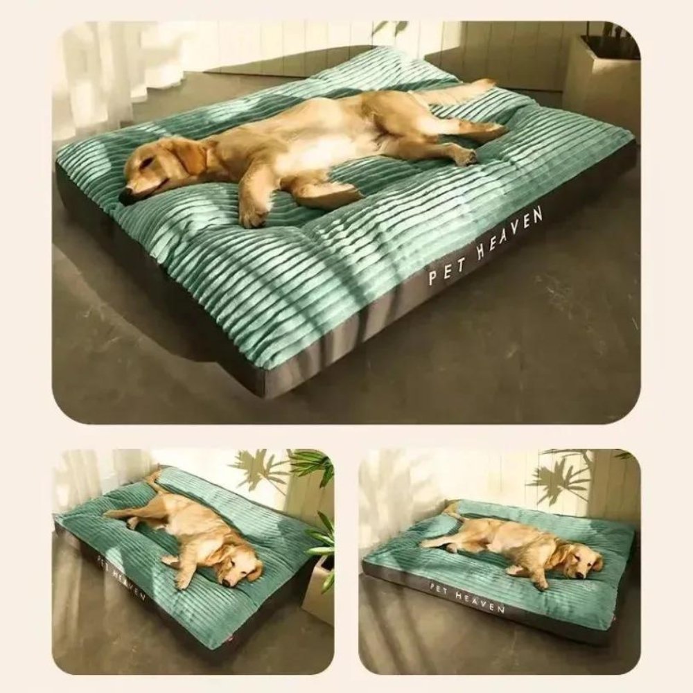 PetHeaven • Cama de Corduroy Sobredimensionada