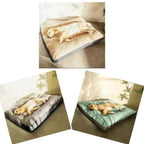 PetHeaven • Cama de Corduroy Sobredimensionada