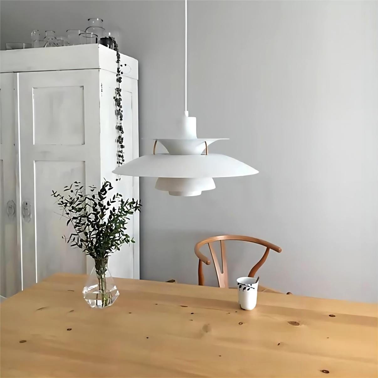 Lámpara Colgante Moderna para el Hogar – Azul y Minimalista