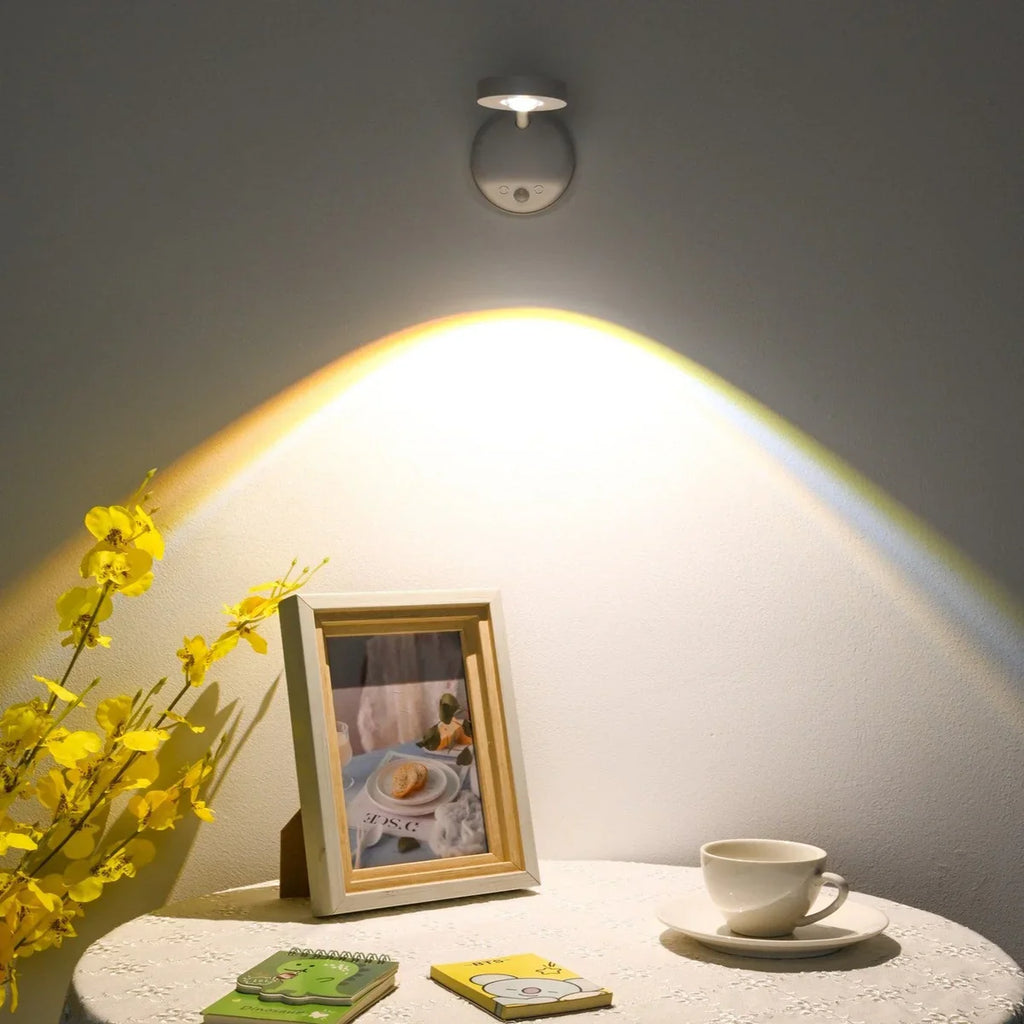 SpotEase - foco LED rotativo de 360° para iluminación personalizada