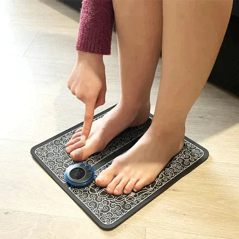 LymfoPulse Vital – innovador masajeador de pies NMES para la circulación sanguínea y el flujo de líquidos
