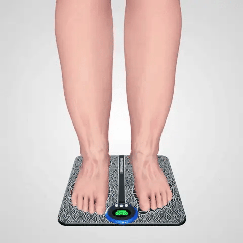 LymfoPulse Vital – innovador masajeador de pies NMES para la circulación sanguínea y el flujo de líquidos