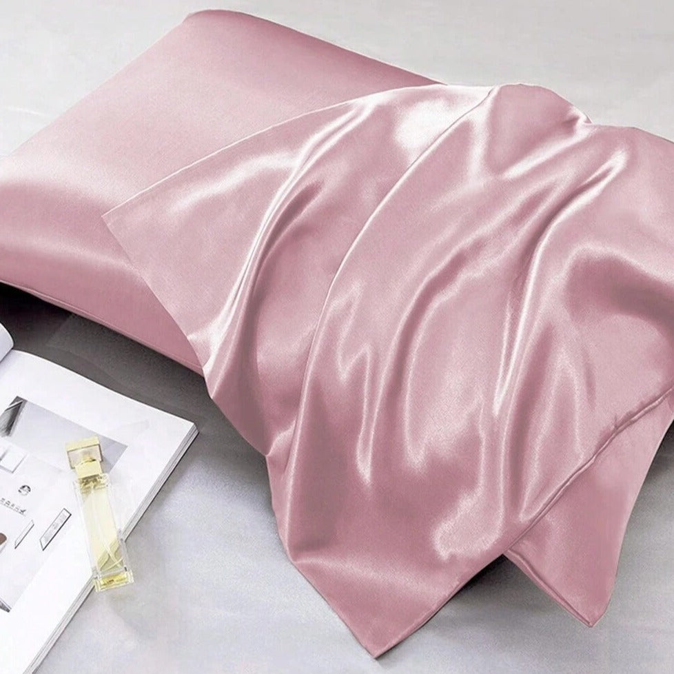 Funda de Almohada de Seda Morera para Recuperación de la Piel - Paquete de Dos