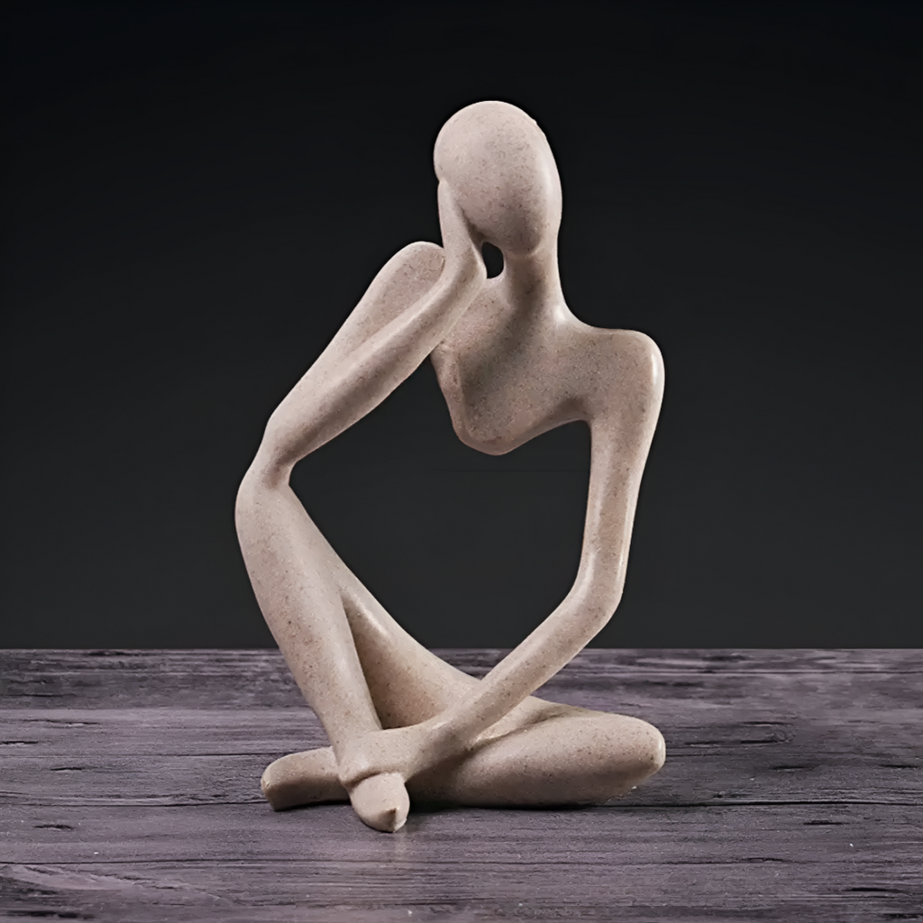 Escultura Abstracta "El Pensador" – Elegancia Atemporal para tu Interior