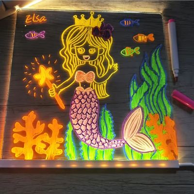 Pizarra Mágica con Luz para Niños